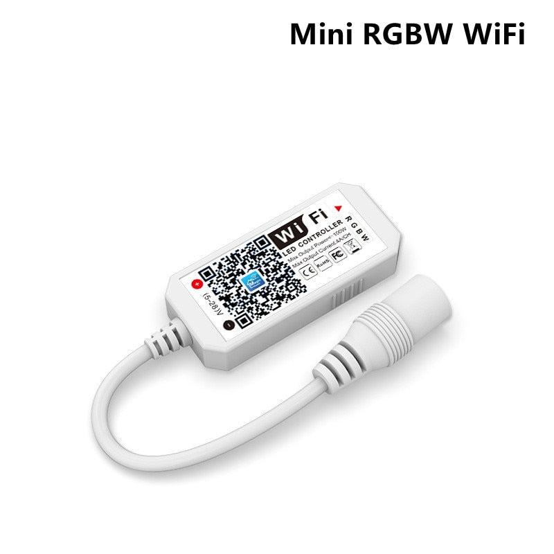 Magic Home DC5V 12V 24V Bluetooth-compatible Wireless WiFi Controller,RGB/RGBW IR RF LED Controller for WS2811 WS2812 Led Strip