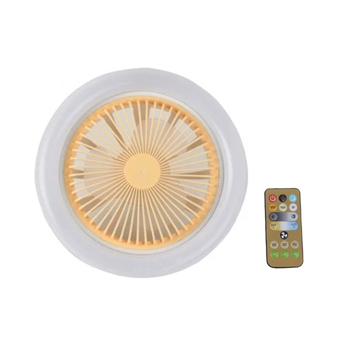 30W Ceiling Fan With Integrated Lights Remote Control Ceiling Lighting Bedroom Living Room Switch Control Home Decorative Lamps