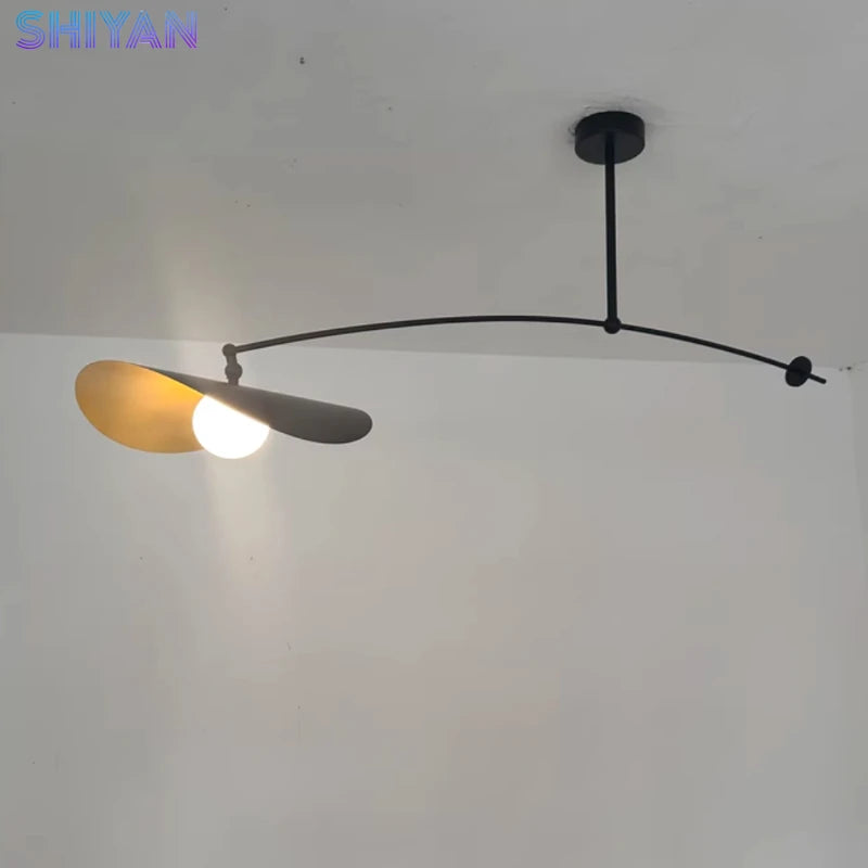 Design Mobile Long Arm Hanging Lamp Creative Lighting Industrial Chandelier Living Dining Room Kitchen Island Home Light
