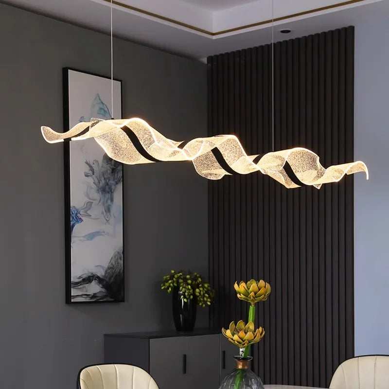 Modern LED Pendant Light for Living Room - Luxury Home Decor Chandelier