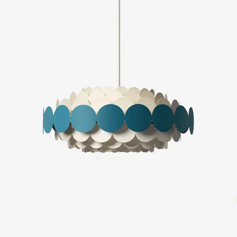 Modern Minimalist LED Colorful Pendant Light - Creative Multi-Color Ceiling Chandelier Lamp Fixture for Dining Room, Living Room & Bedroom Decor
