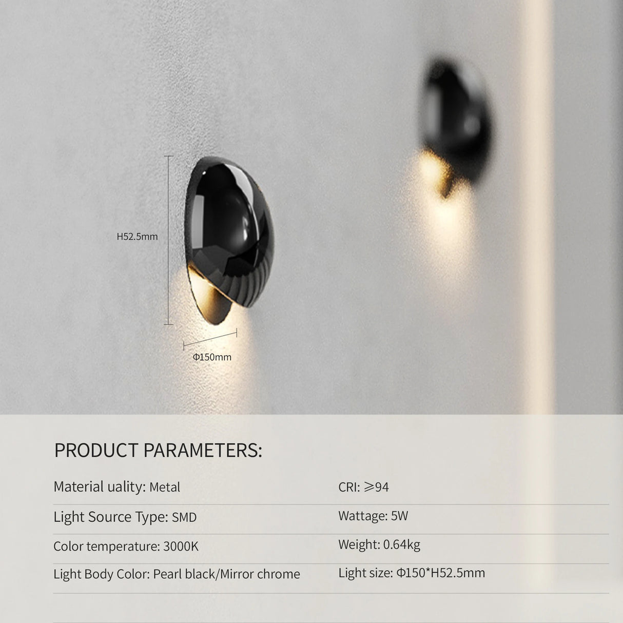 IP67 Waterproof LED Wall Lamp - 7W Modern Indoor/Outdoor Light