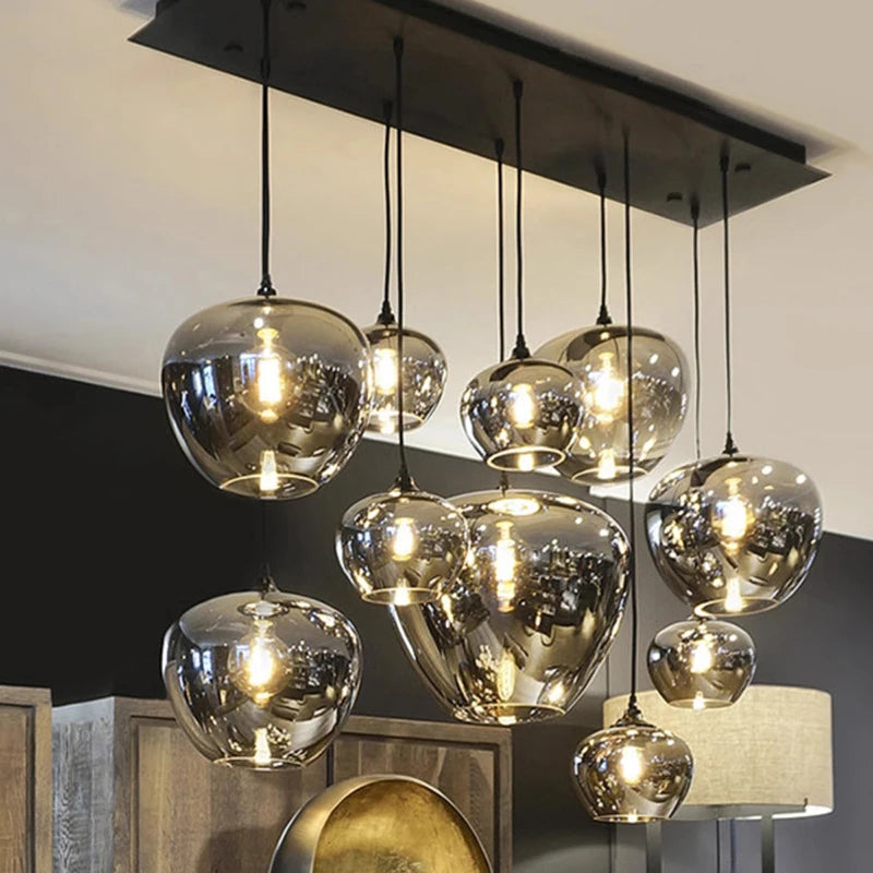 Modern LED Pendant Light for Dining Room - Luxury Indoor Ceiling Chandelier