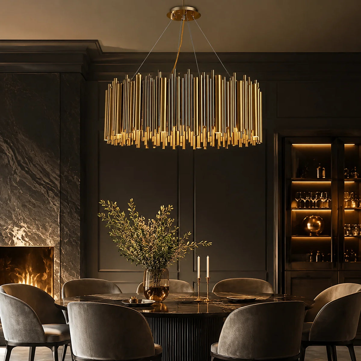Nordic Pendant Light Modern Ceiling Hanging Lamp for Dining Room Living Room Staircase Home Indoor Lighting