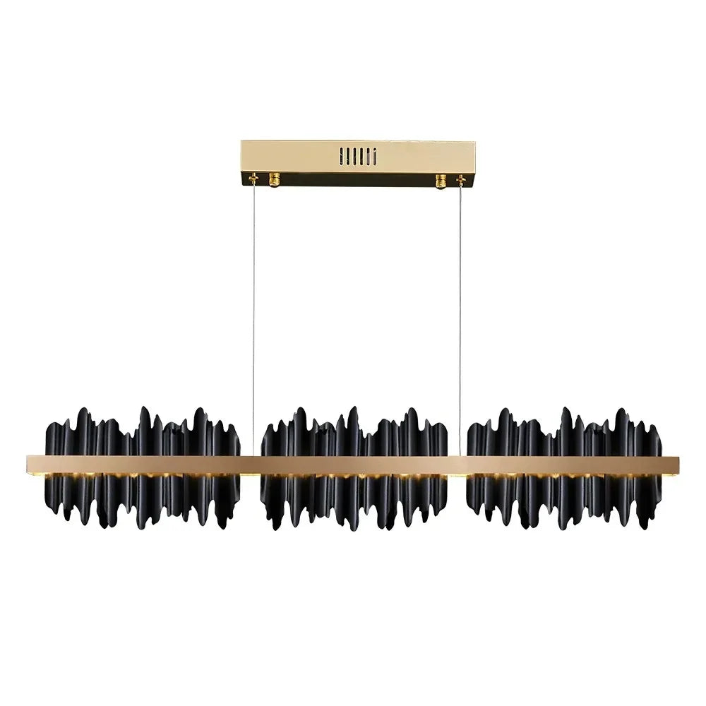 Modern Chandeliers For Dining Room Living Room With Remote Control LED Hanging Lamp Kitchen Island Pendant Light Lustre Fixtures