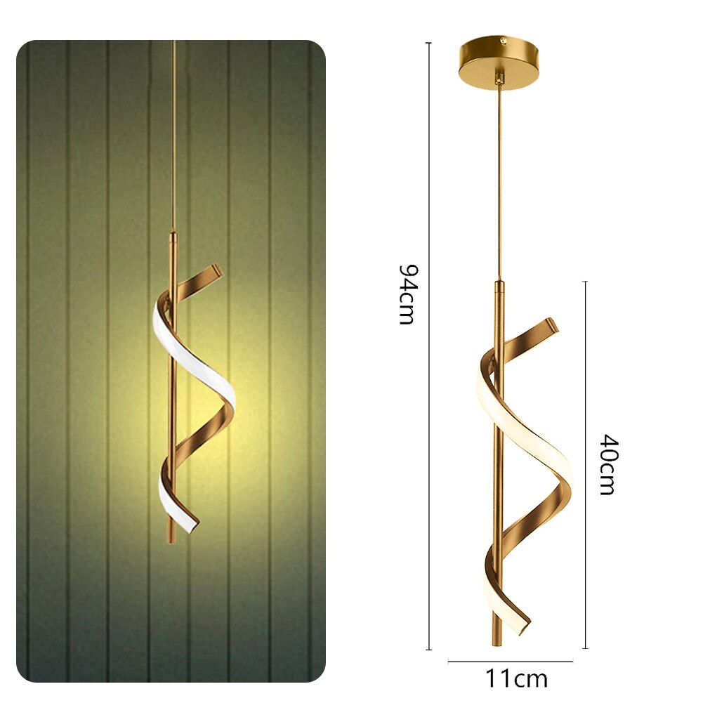 Modern Ceiling Lights Long Strip Chandeliers For Living Room Bedroom Bedside LED Indoor Hanging Lamp Home Lighting Ceiling Lamp