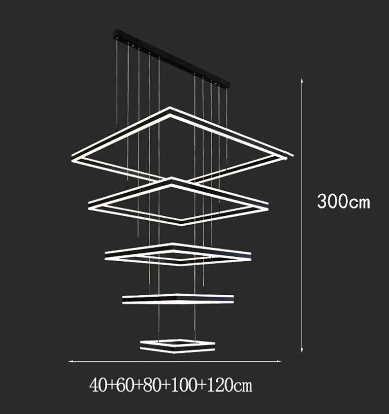 Modern home decor ring led lights pendant light lamps for living room Chandeliers for dining room hanging light indoor lighting