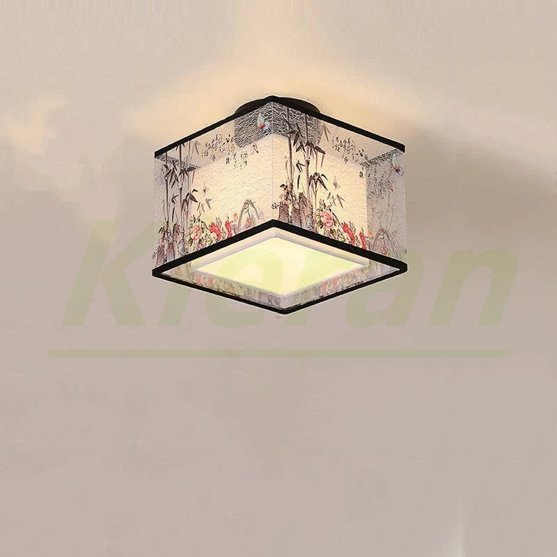 Modern Simple Lotus Bird LED Ceiling Lamp Living Room Bedroom Study Hotel KTV Bedside Ceiling Light Room Decoration Ceiling Lamp