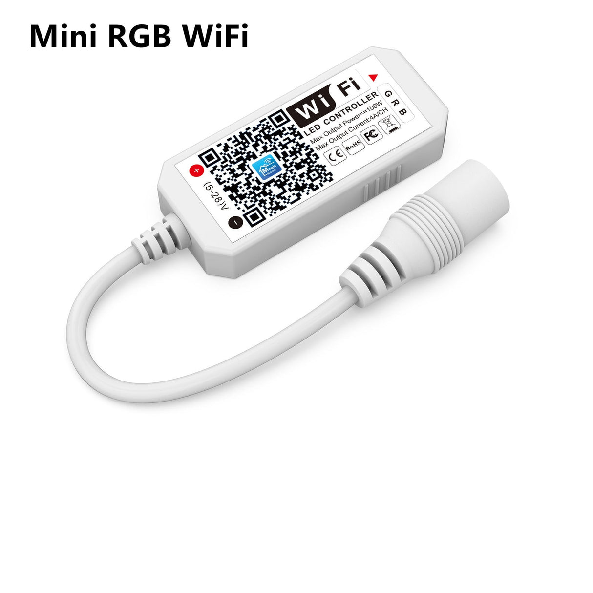 Magic Home DC5V 12V 24V Bluetooth-compatible Wireless WiFi Controller,RGB/RGBW IR RF LED Controller for WS2811 WS2812 Led Strip