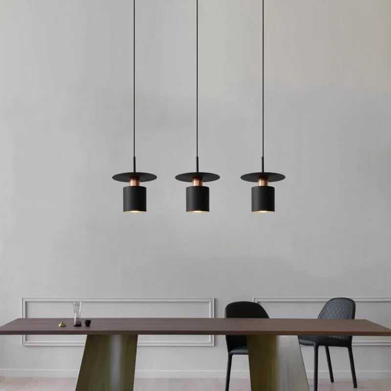 Nordic Minimalist Bedside Pendant Light - Modern Single Head Hanging Lamp