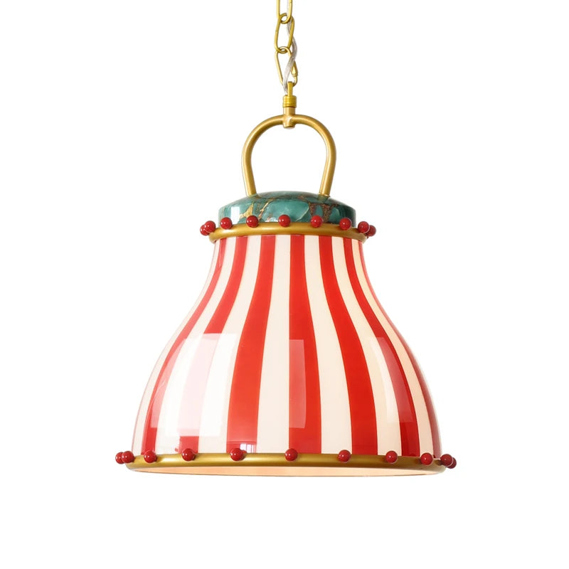 Retro Color Glass Pendant light Candy Glass Pendant Lamp Bedroom Living Room Restaurant Hotel Shop Kids Room Art Hanging lamp
