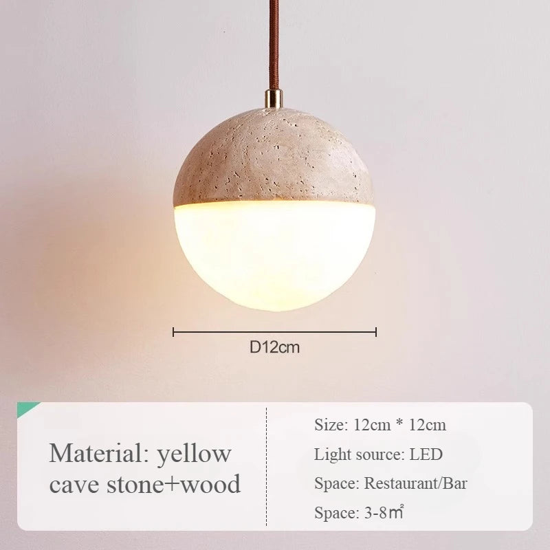 Vintage bedside hanging lamp for children's room, cute bar counter, wabi sabi bedroom lighting fixture