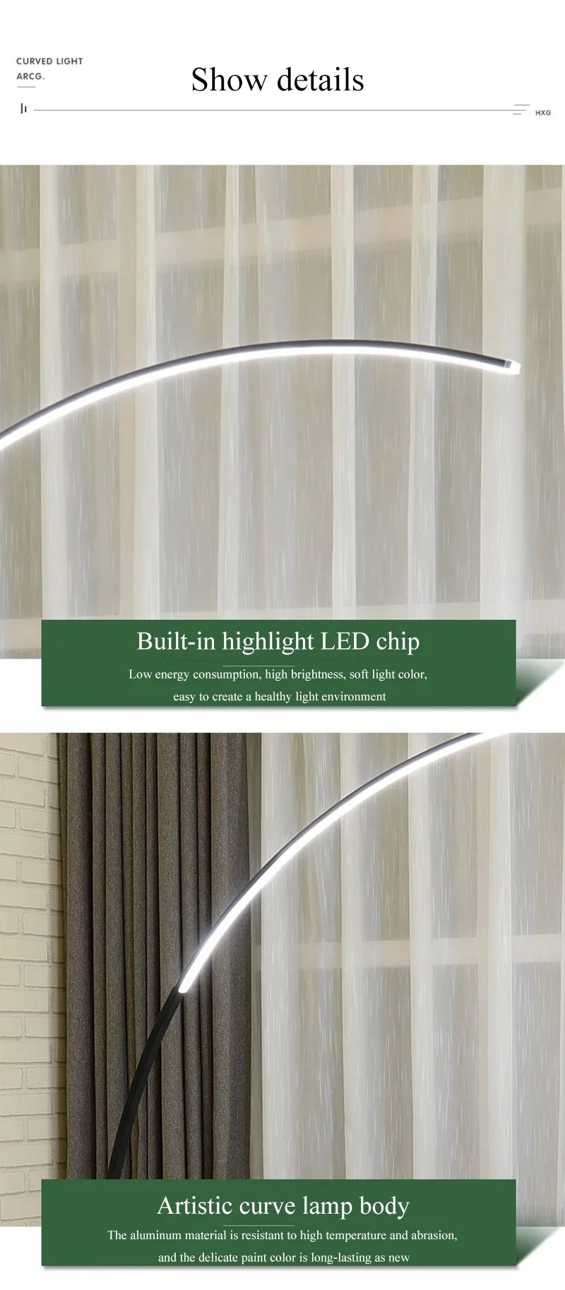 Modern Nordic LED Floor Lamp | Minimalist Fishing Light for Study & Living Room