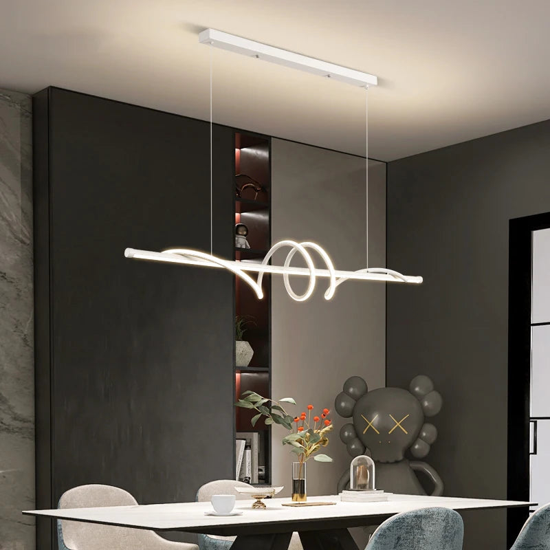 Modern LED Pendant Light - Minimalist Home Decor Chandelier for Living Room