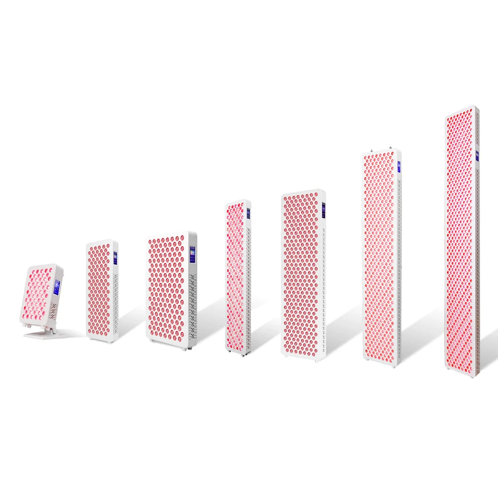 Red Light Therapy OEM/ODM 5 Wavelengths Pulse Model Full Body Use 300-3600W Infrared PDT Touch Screen LED Red Light Therapy Panel Device