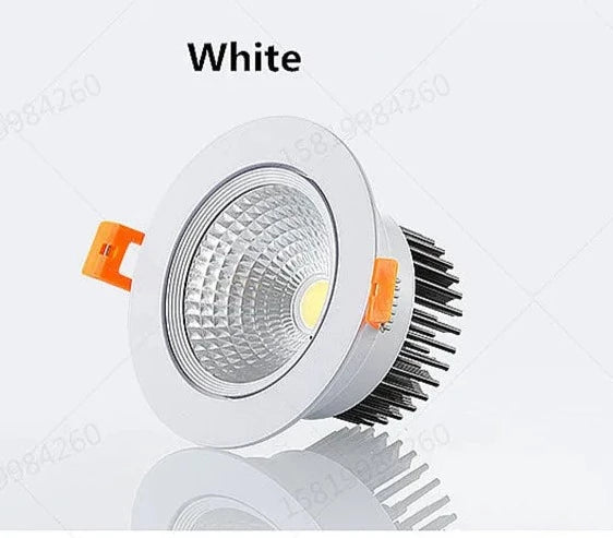Dimmable Living room bedroom dining room spot light Led Downlight Light Ceiling Spot 3w 5w 7w 9w 12w 15w 18w AC85-230V Recessed