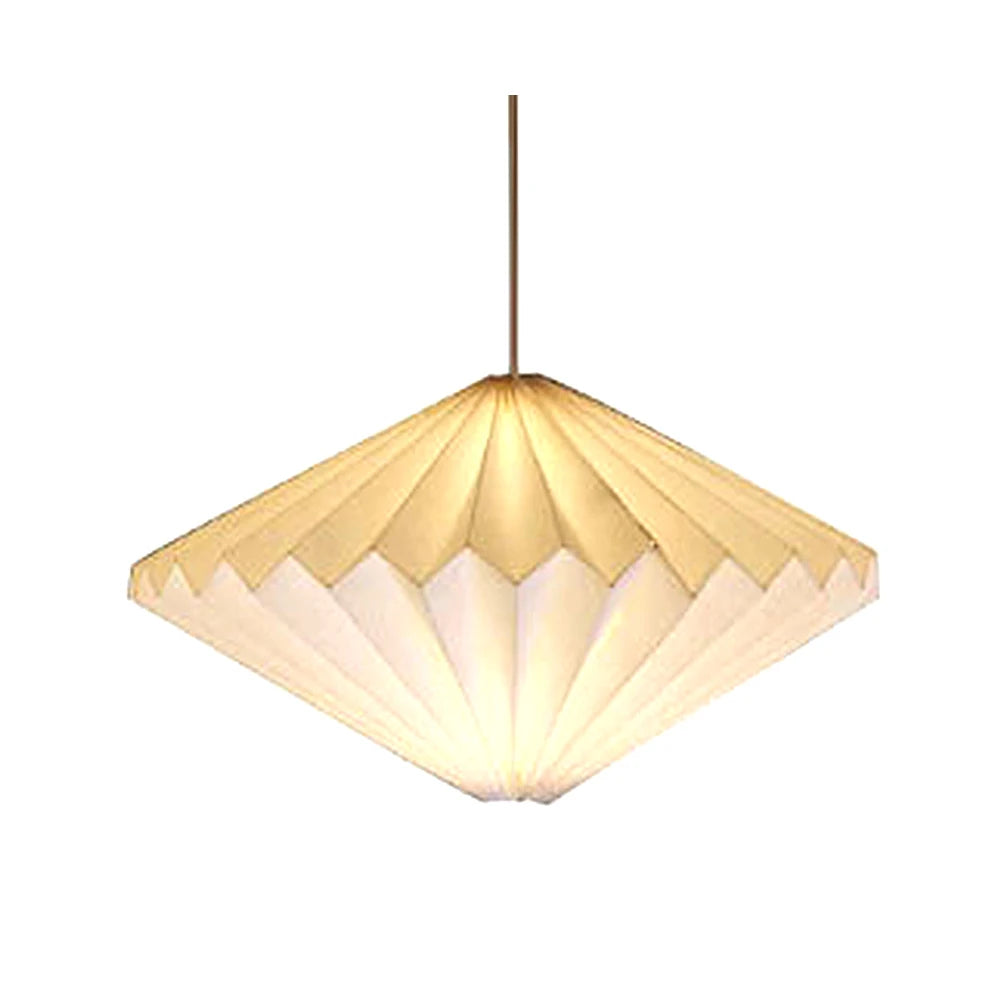 Chandelier Lamp Shade Nordic Style Folding Pendant Light Shade Creative Decorative Light Cover Home Art Decoration