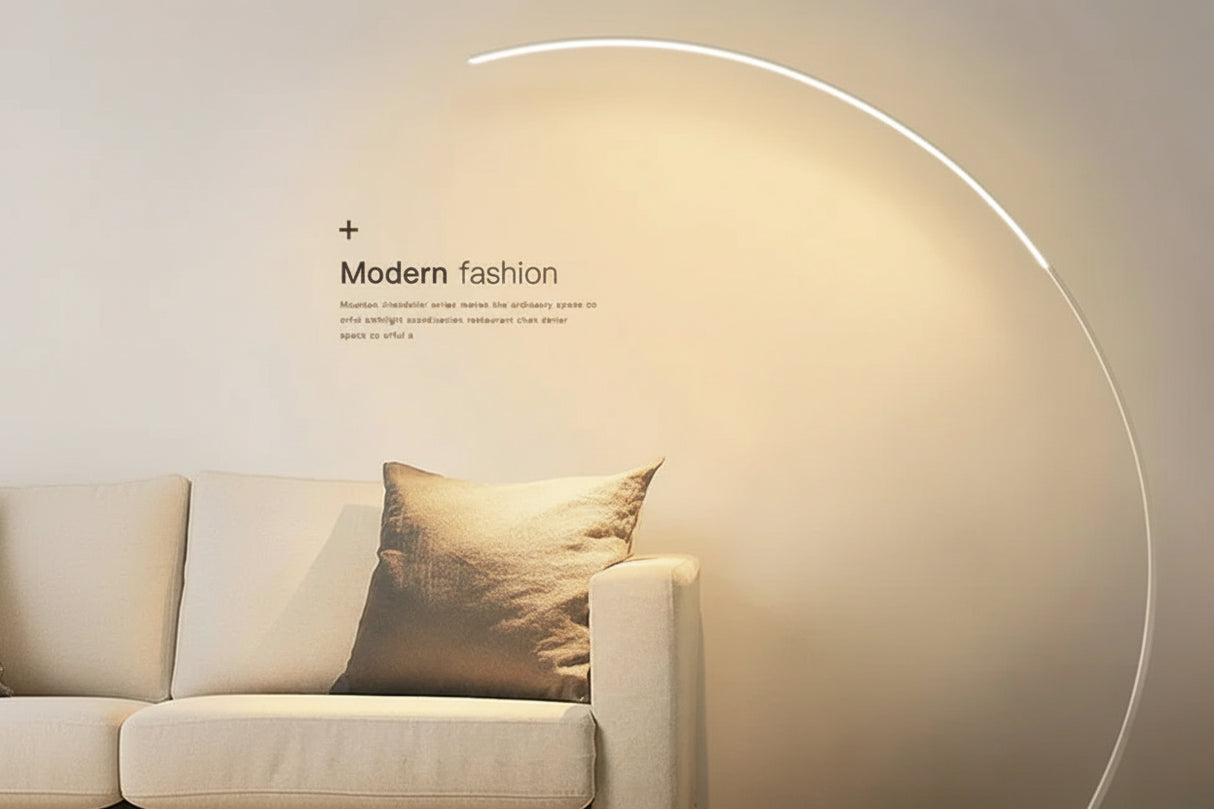 Modern Nordic LED Floor Lamp | Minimalist Fishing Light for Study & Living Room