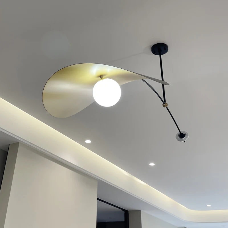 Design Mobile Long Arm Hanging Lamp Creative Lighting Industrial Chandelier Living Dining Room Kitchen Island Home Light