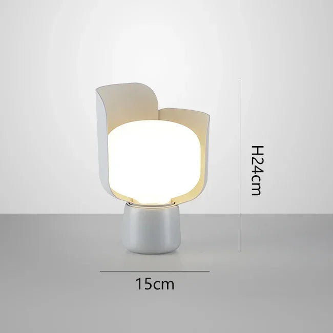 Italian Designer Creative Personality Rotating Petal Table Lamp Living Room Bedroom Desk Children's Room Decorative Table Lamp