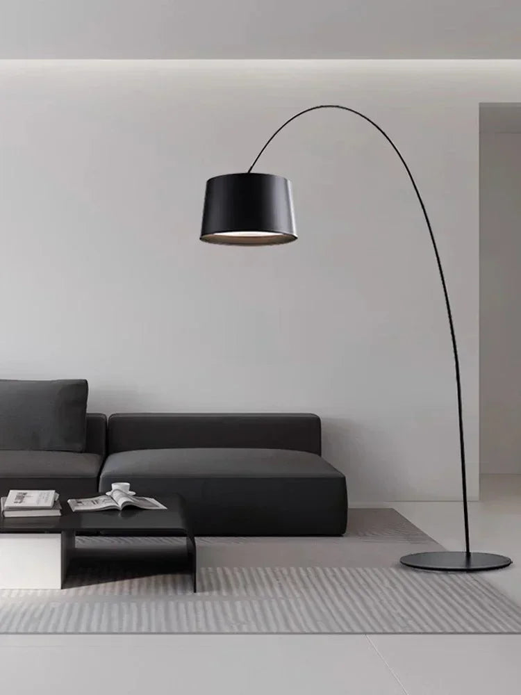 Nordic Minimalist Floor Lamp Creative Living Room Sofa Edge Light Italian Study Bedroom Vertical Reading Home Lighting Fixture