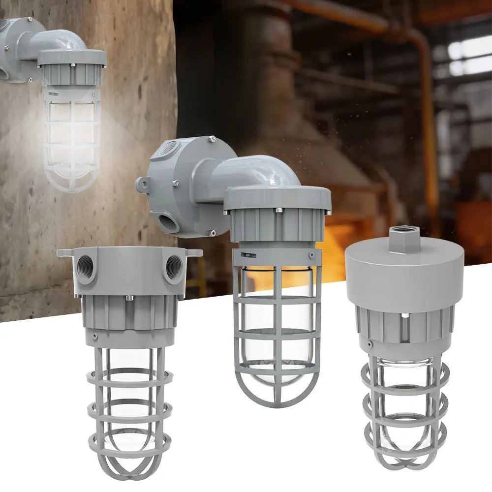 ATEX Zone 1 Explosion-Proof LED High Bay Light (10W/20W/27W) - IP66 Hazardous Area Warning & Task Lamp