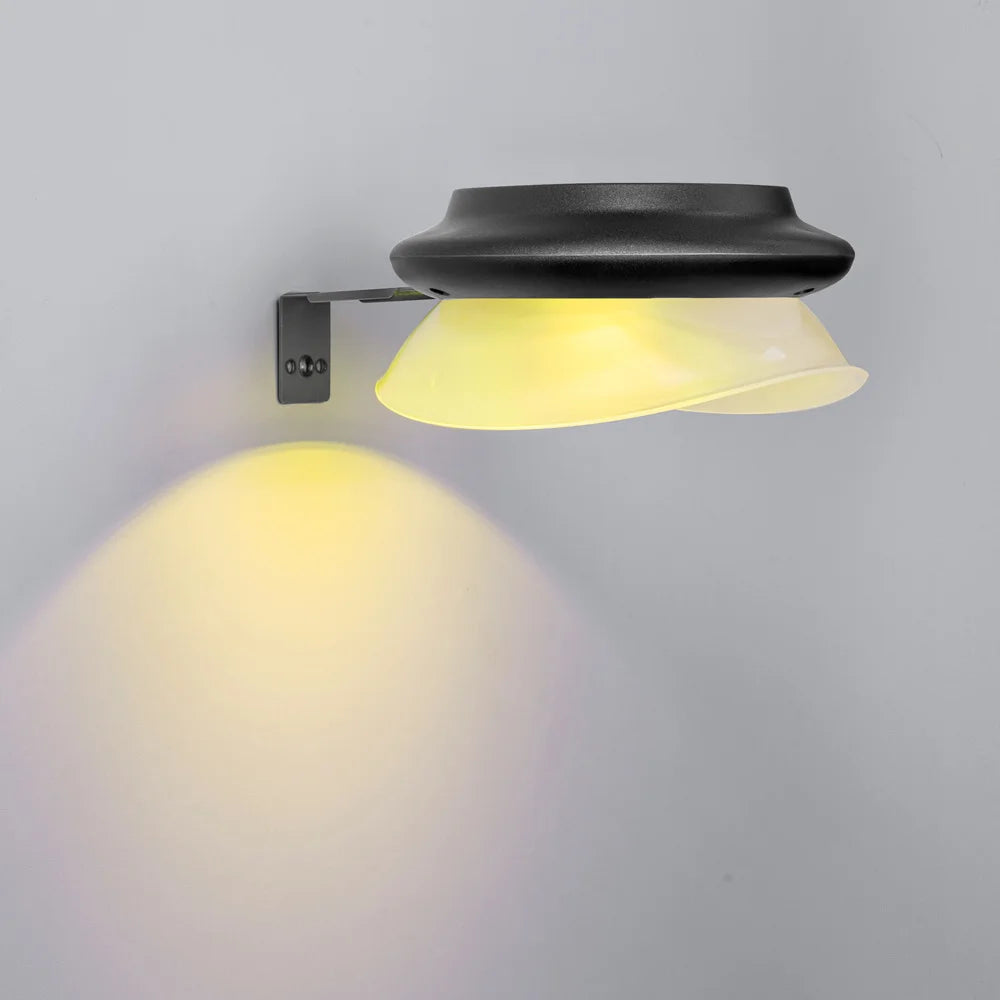 Solar LED Outdoor Wall Lamp - High-Efficiency Sunlight Garden Light