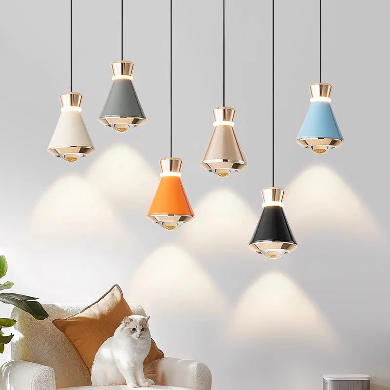 Modern Simple Creative Chandelier Luxury Luster Personality Pendant Lamp Room Decors Hanging Lighting for Bedroom Dining Study
