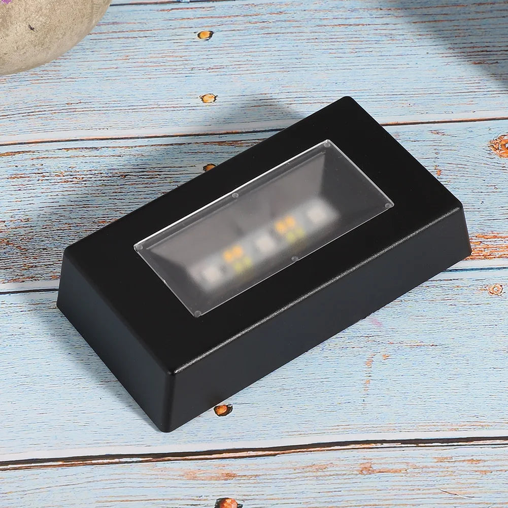 Color-Changing LED Display Base with USB Cable - Light Stand for 3D Crystals & Jewelry