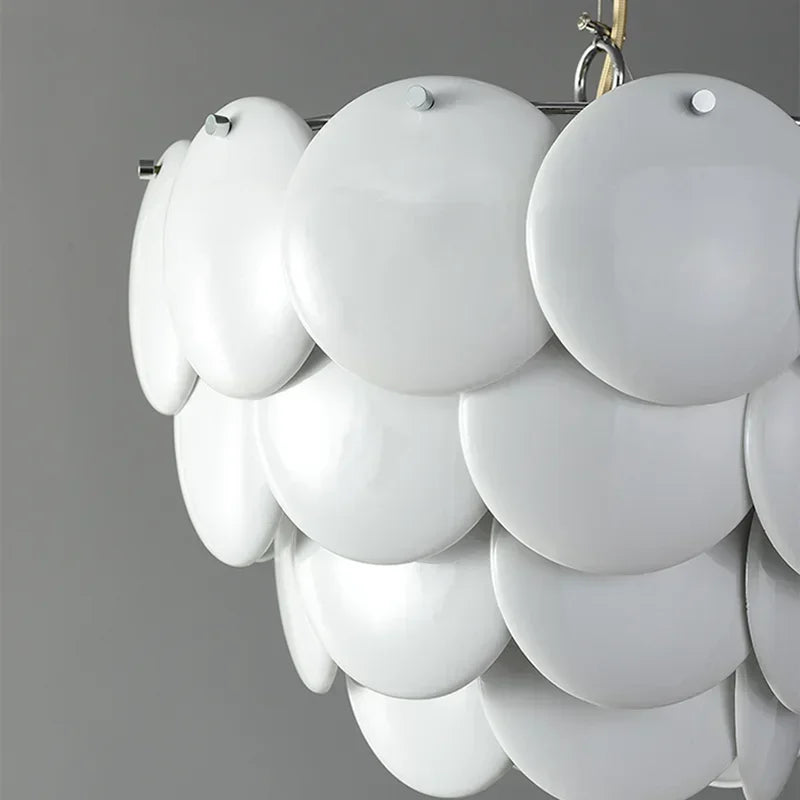 2026 Modern Danish Design White Ceramic Lamp Pembridge Chandelier Creative Hanging Light For Bedroom Living Home Decor Dinning L