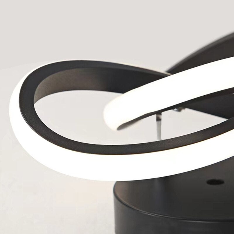 Household LED Chandelier Three Colors Lamp Modern Style Ceiling Lamp Bedroom Light Surface Installation 220v Dining Room Lamp