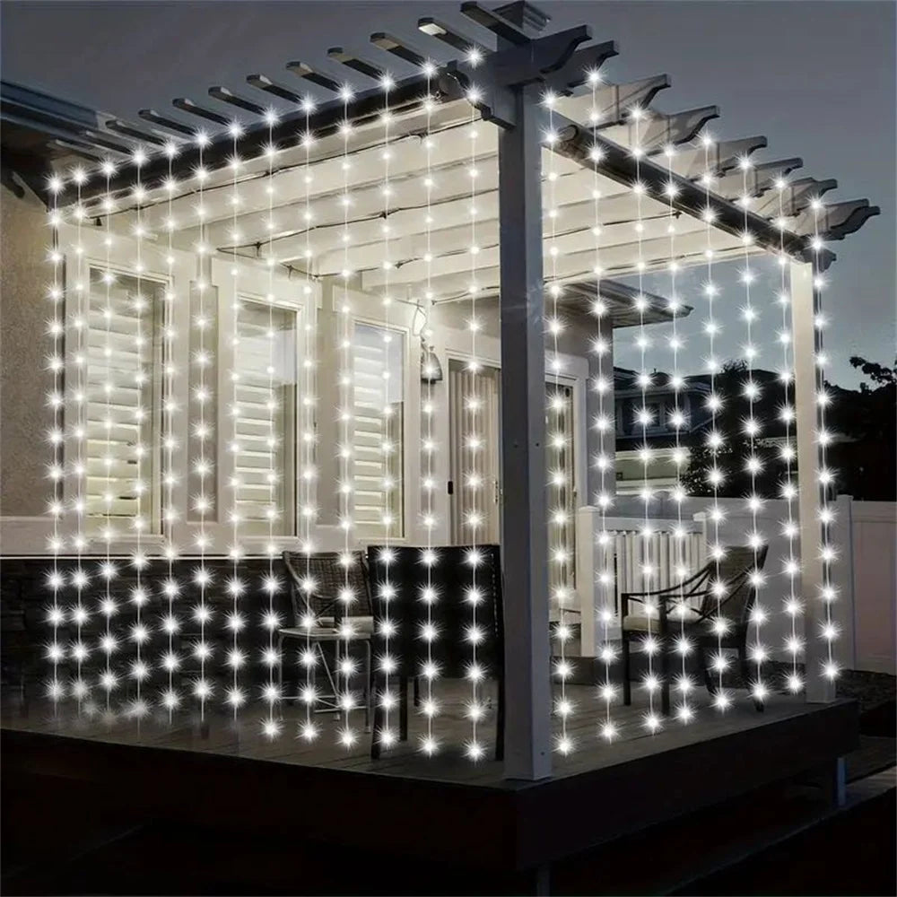 Wedding Fairy Lights USB Curtain LED String Lights - Valentine's Day Bedroom Decor