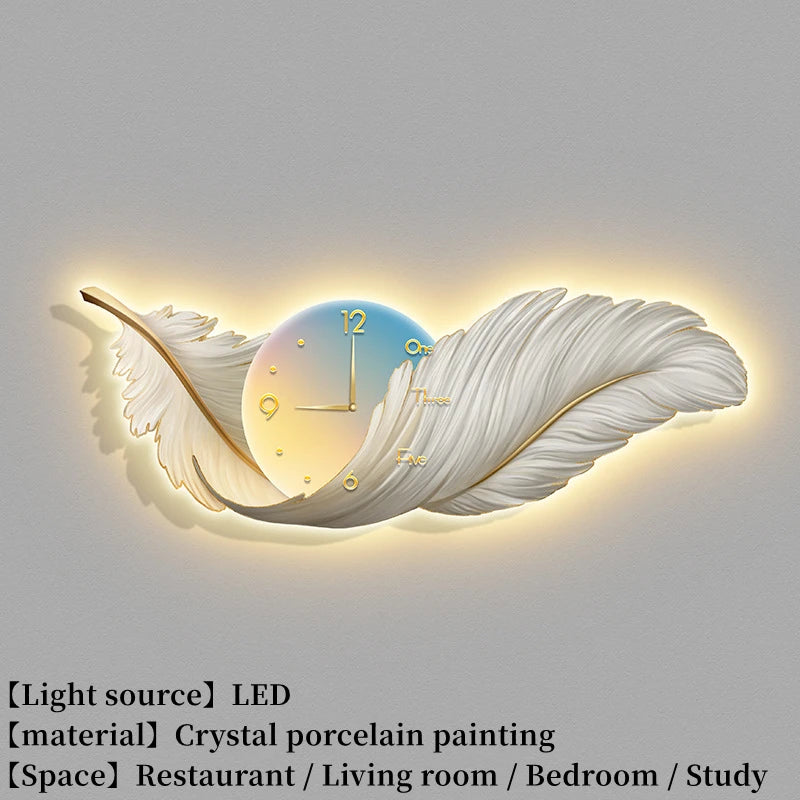 Modern Creative LED Light Painting Nordic Luxury Interior Decors Wall Light Living Room Restaurant Bedroom Simple Painting Lamp