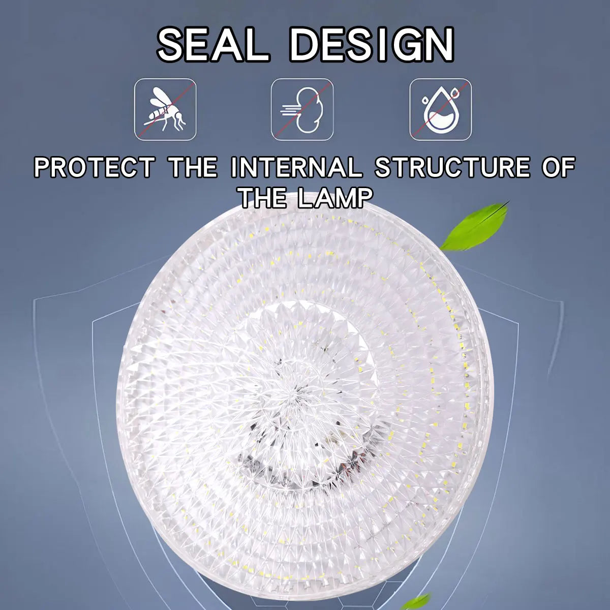 E27 LED Flying Saucer Bulb (30W/40W/60W) - 6500K Daylight Energy Saving Flat Ceiling Light Lamp for Garage & Home