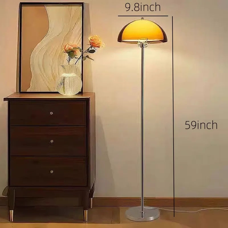 Vintage Brown Bauhaus Orange Pendant Lamp French Retro Design Adjustable Hanging Light for Dining Table Cafe LED Chandelier
