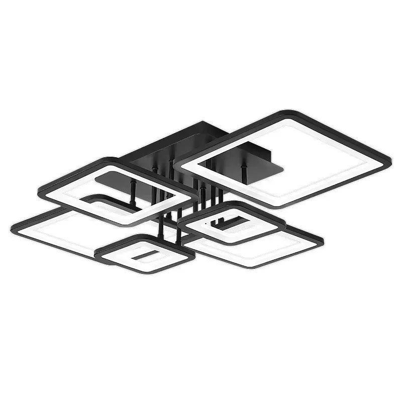 Modern LED Ceiling Lamp Nordic Simple Ceiling Chandelier for Living Room Bedroom Dining Room Indoor Decorative Lamps Fixtures