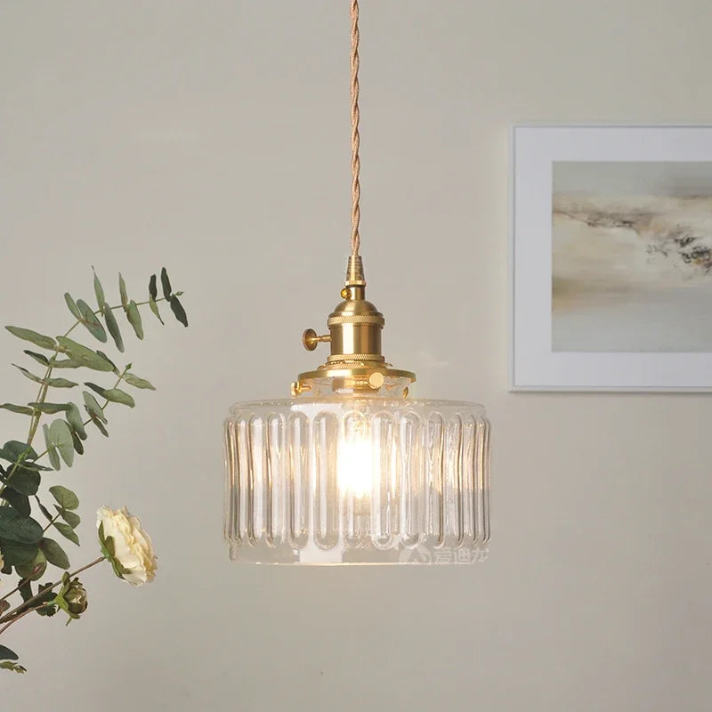 Lamps for Living Room Room Decor Bedside Light Luxury Creative Restaurant Balcony Porch Glass Pendant Lights Lamp