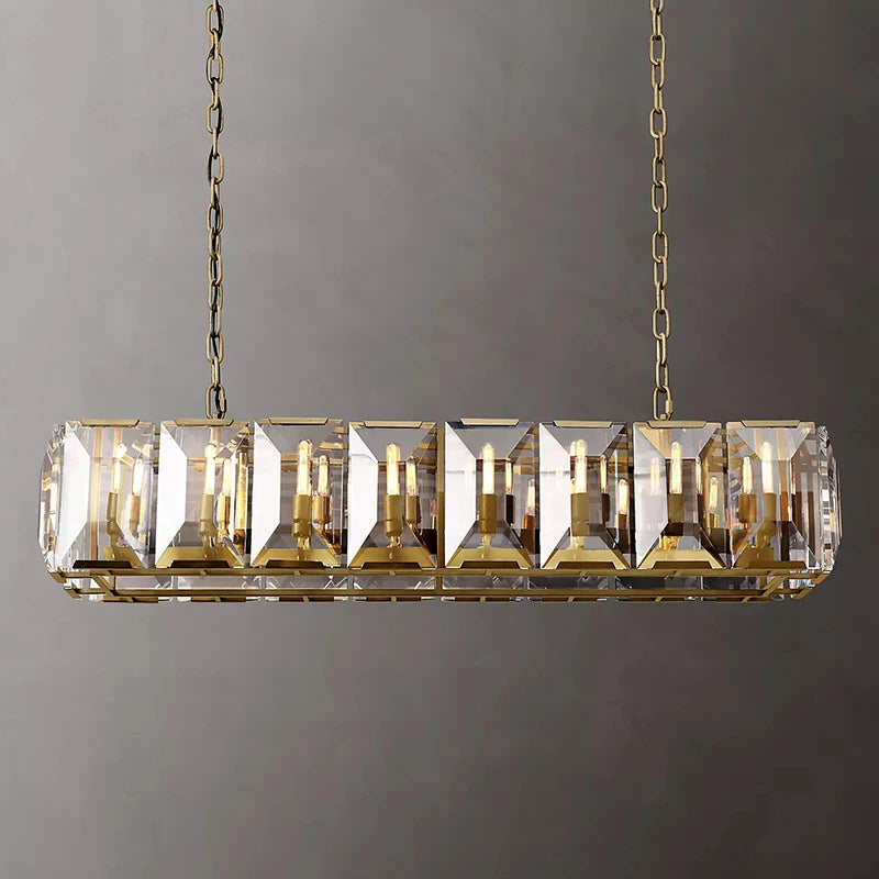 LED E14 Classic Retro Chrome Gold Crystal LED Lamp LED Light. Pendant Lamp For Living Room