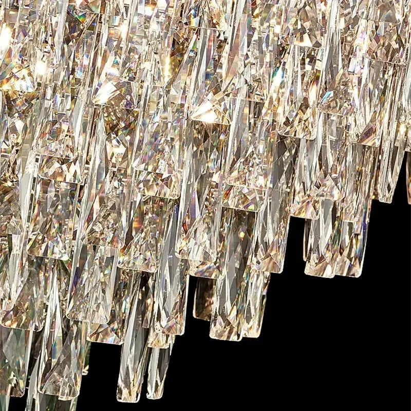 Ceiling Chandeliers Crystal Pendant Lamp Modern Design Luxury Lighting Fixtures Home Lustre Foyer Hanging Light home decoration
