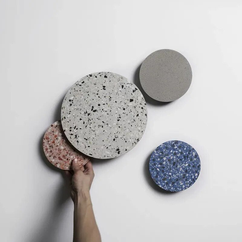 Nordic Creative Terrazzo Marble Wall Lamp Designer for Living Room Background Combination LED Online Celebrity Indoor Fixtures