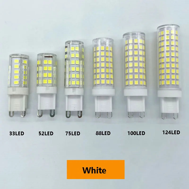 G9 led 5W 9W 12W 15W 20W AC110V 220V led lamp Led bulb SMD 2835 3014 LED g9 light Replace 30/40W halogen lamp light