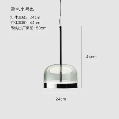 Designer glass pedant light Italy Lights Modern glass lampshade For Dining Room Decor Loft house decoration luxury light