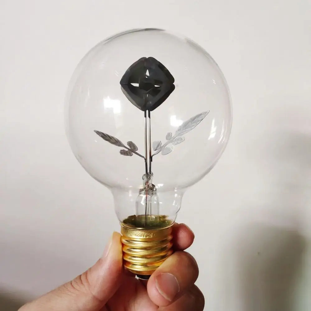 Energy Saving Rose Flame Light Bulb Sunflower Heart Art Light Bulb Atmosphere Love Creative Night Lamp Party