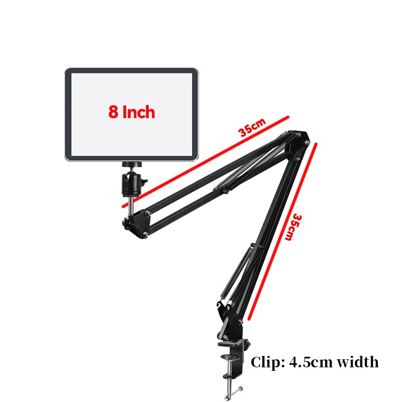 LED Fill Lamp Video Light Panel 2800-7000K Photography Lighting Live Stream Photo Studio Light Kit For Live Stream Tiktok