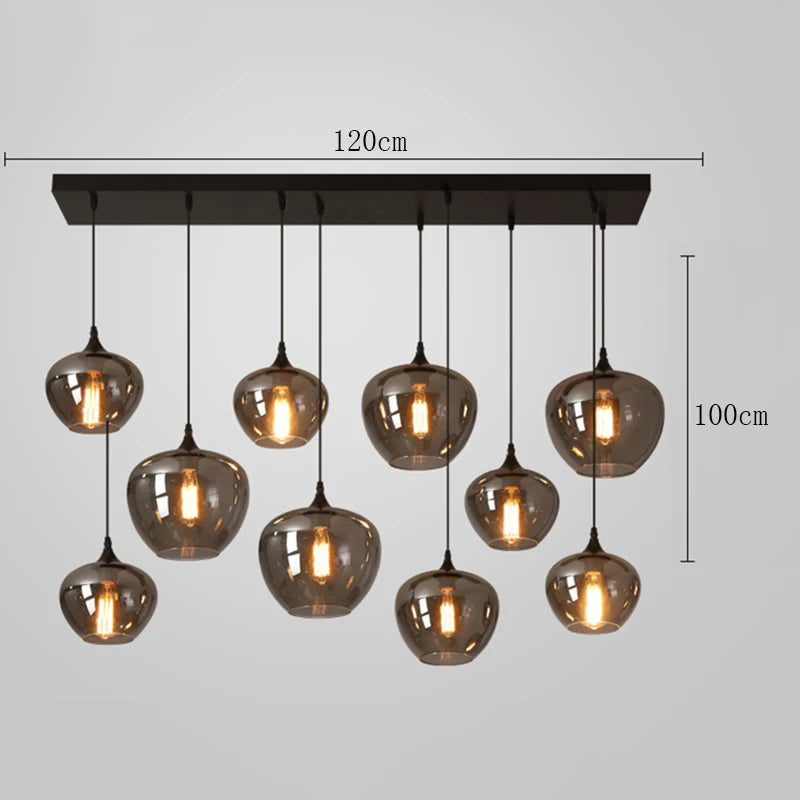 Modern LED Pendant Light for Dining Room - Luxury Indoor Ceiling Chandelier