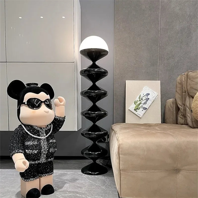 Modern Minimalist Candy Floor Lamp Suitable for Lounge Bedside Tables Sofas and Floor Lamps Interior Lighting Lusters Luminaires