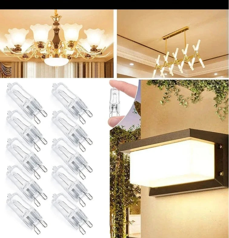 G9 Halogen Oven Bulb - 500°C Heat Resistant Capsule Lamp (25W / 40W / 60W)