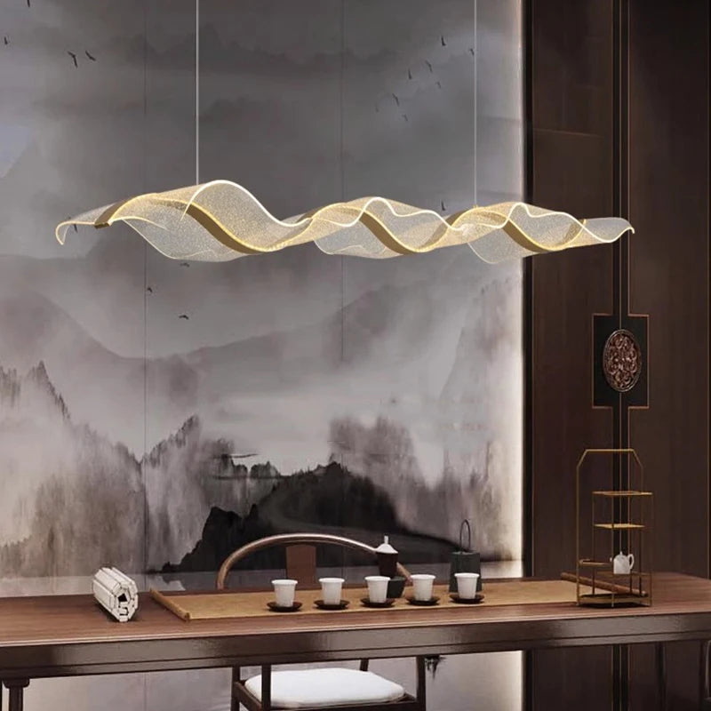 Modern LED Pendant Light for Living Room - Luxury Home Decor Chandelier