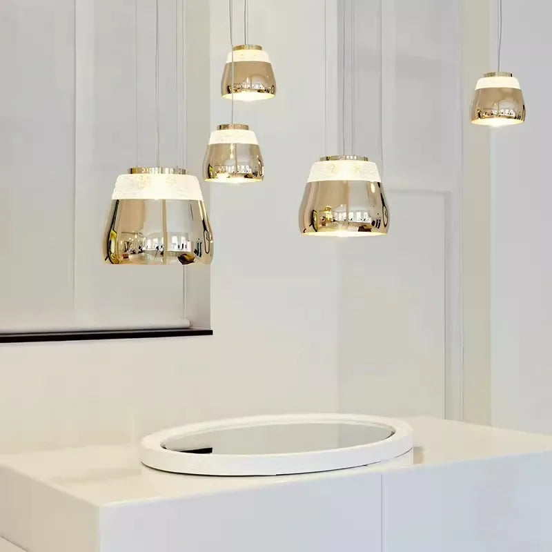 Modern Italy Designer LED Pendant Light Nordic Dinning Room Pendant Lamp Home Decors Single Luster Light Fixture