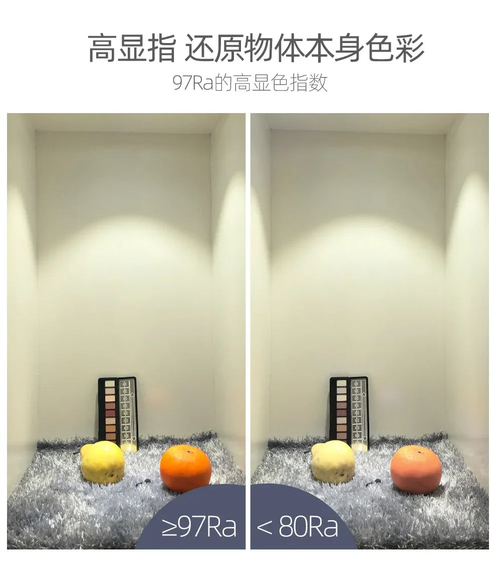Aisilan Ceilling LED cylinder Downlight Copper brass gold with Honeycomb Anti-glare Design CRI 97 Ceiling spotlight